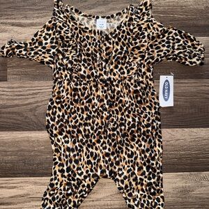 Old Navy Animal Print Baby Romper